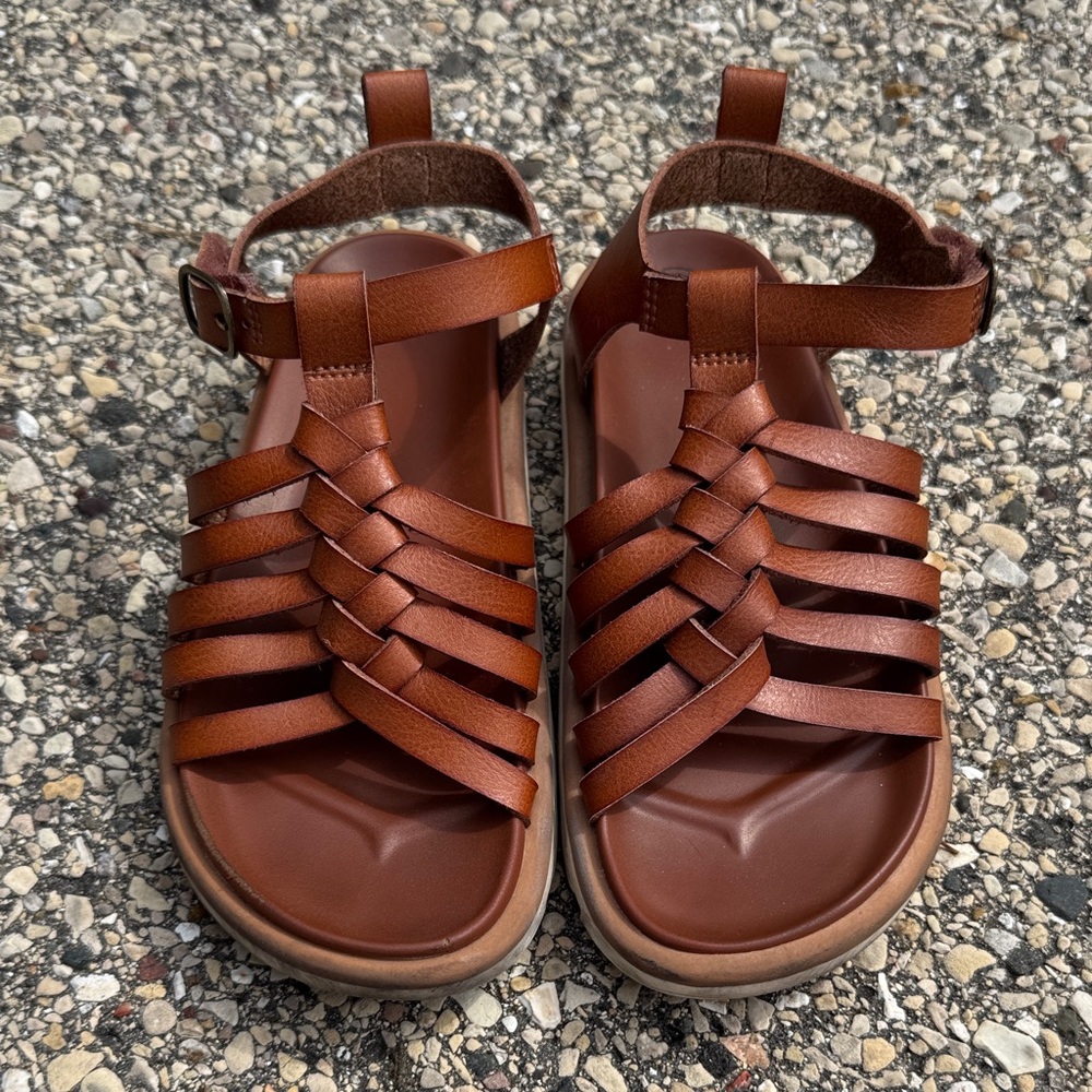 Wonder Nation Girls Gladiator Sandals